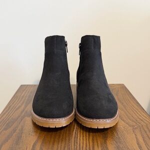 Rocket Dog Noelani Womens Black Suede Ankle Boots